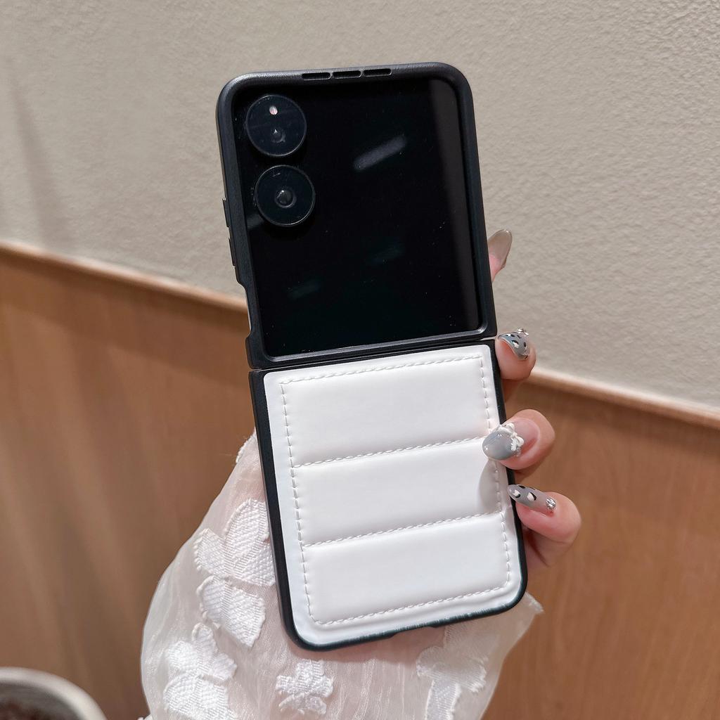 New Folding Down Jacket for Xiaomi Mixflip2 Mobile Phone Case North American Style Mix Flip Protective Cover