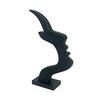 Minimalist Face Eyeglass Holder Desktop Human Side Face Eyeglass Stand Decorative Glasses Stand for Home Office Desk Bedroom Dresser