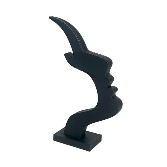 Minimalist Face Eyeglass Holder Desktop Human Side Face Eyeglass Stand Decorative Glasses Stand for Home Office Desk Bedroom Dresser