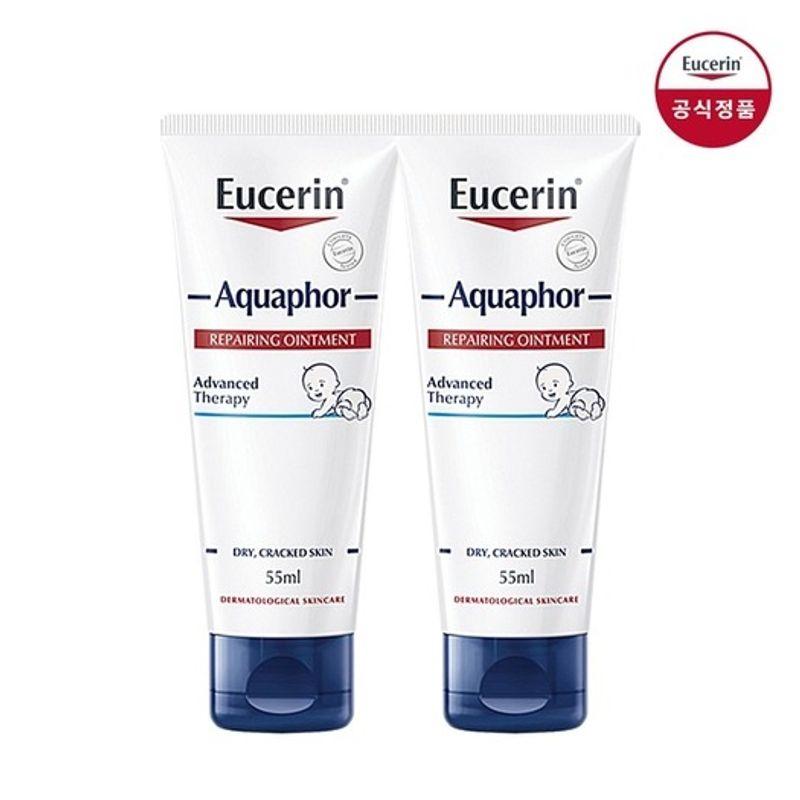 Eucerin Aquaphor Repairing Ointment 55ml x 2