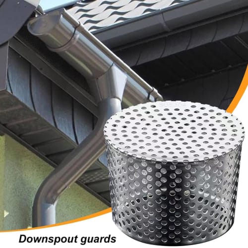 Rain gutter net, stainless steel garbage catcher, leaf catcher, rain gutter filter, leaf catcher net, rain gutter cover, drain protector, anti-cloggin