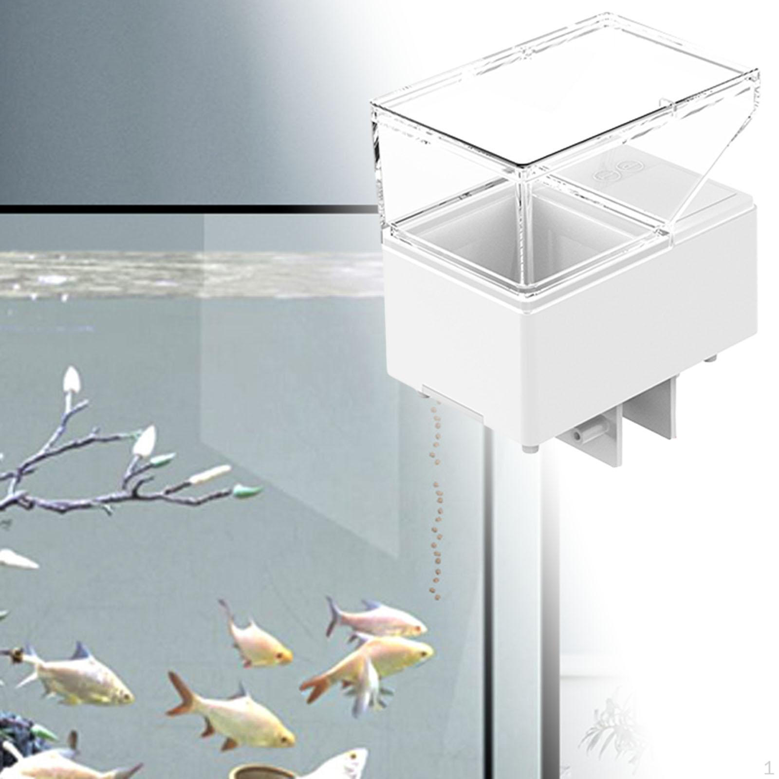 

Автоматическая кормушка для рыб, автоматический дозатор пеллет для пруда, таймер отпуска с 500ml