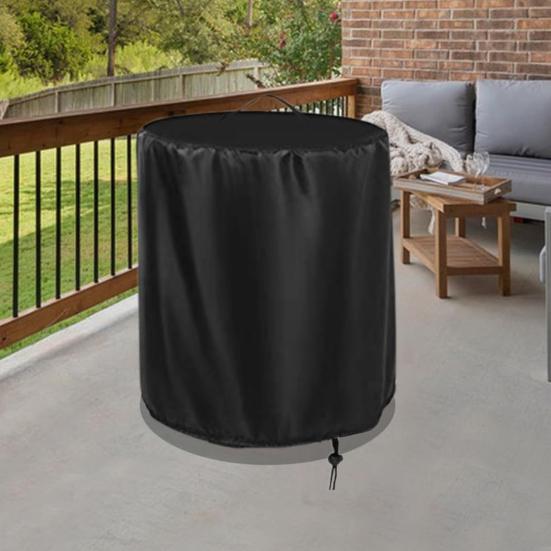 Oxford Cloth Firepit Cover Heavy Duty Waterproof UV Resistant Dust Rain Snow Leaf Protection