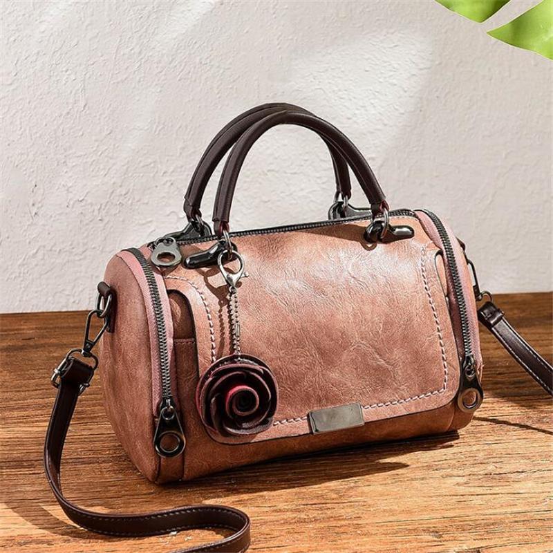 

Маленька сумка Boston Fashion Pillow Bag Жіноча сумка Модна сумочка Сумка через плече 26x12x17cm рожевий