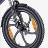 HillMiles Mile 2 Adult electric bicycles 250W motor 36V 13Ah battery 20x3.0-inch tires Shimano 7-speed Hydraulic disc brakes
