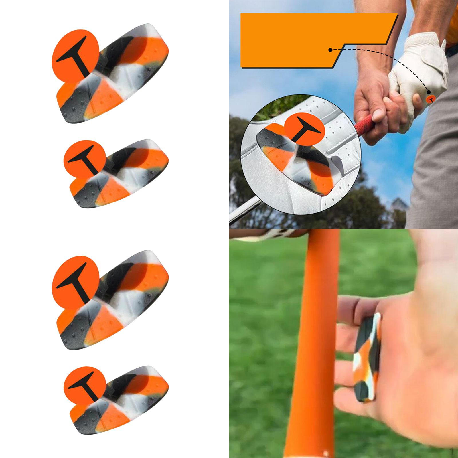 

2x Golf Club Pad Portable Practice Position Correction Swing Trainer Tool for Women Men