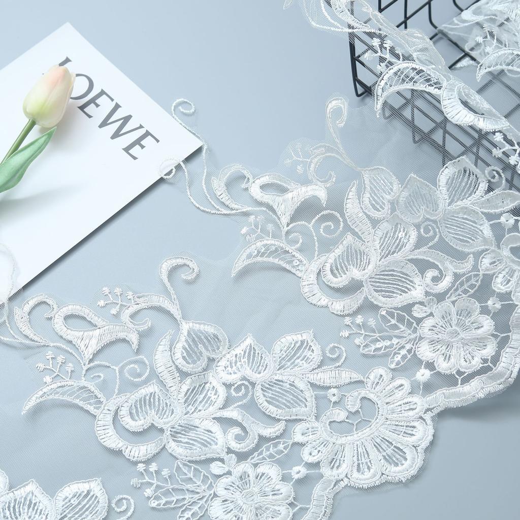 Beaded Car Bone Lace Star Lace Sequins Lace Bone Rope Embroidery 31Cm