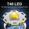 Professional Diving Torch Amphibious Flashlight Super Bright Diving Flashlight Scuba Lantern Underwater Light Dive Lamp