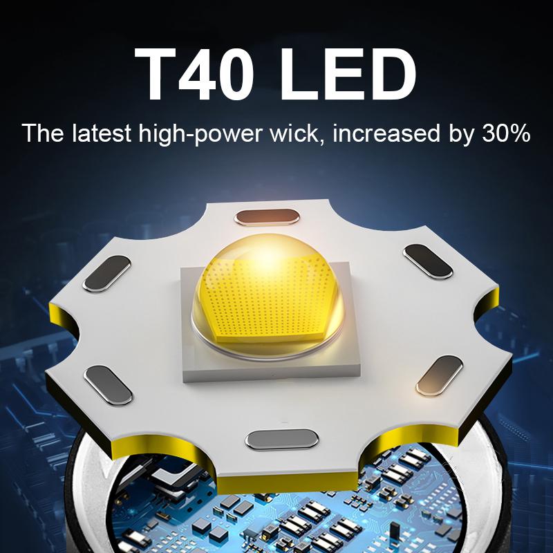 Profesionální potápěčská baterka Obojživelná svítilna Super jasná potápěčská svítilna Potápěčská lucerna Podvodní světlo Potápěčská svítilna