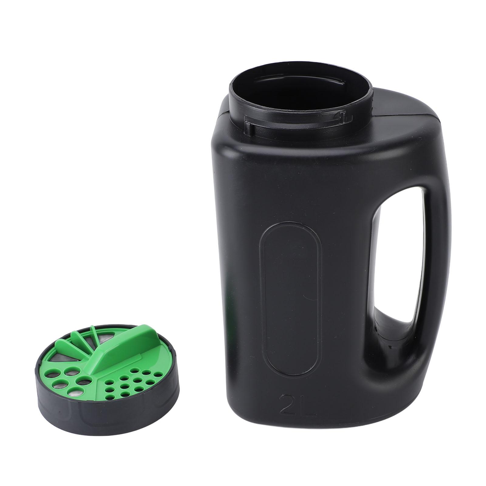 

2L Handheld Fertilizer Shaker Dispenser ABS PP Labor Saving Evenly Spread Garden Spreader for Gardening Agriculture Lawn