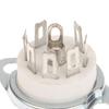 1Pcs 6Aq5 Eaa91 6J1 6J2 6X4 6Z4 Tube Socket Gold-Plated Socket For 7Pin B7G Vaccum Tube Amplifier Audio Diy