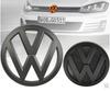 For VW Car Cover Front and Back Grille Emblem Badge Logo Wheel Center Caps for VW Volkswagen Golf 7 MK7 GTI Accessories YEKN-S485