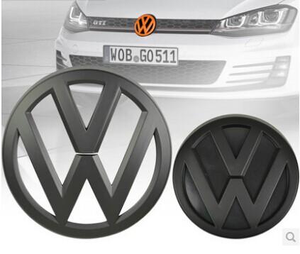 For VW Car Cover Front and Back Grille Emblem Badge Logo Wheel Center Caps for VW Volkswagen Golf 7 MK7 GTI Accessories YEKN-S485