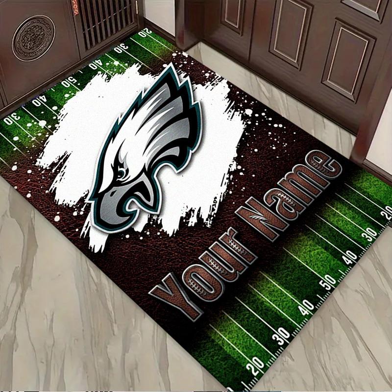 Name Custom Philadelphia Eagles Carpet Rug for Living Room Bedroom Home Sofa Decoration,Kids play Non-slip Floor Mat