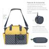 Diaper Bag Tote Baby Changing Bag With  Shoulder Strap Portable Waterproof And Large Capacity For Mom