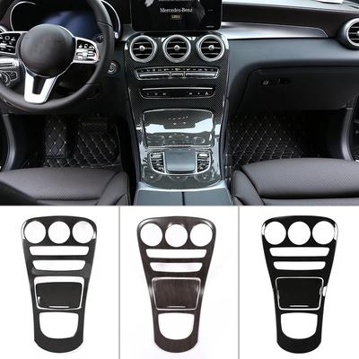 1 Set Car Interior Center Console Gear Shift Panel Cover Trim For Mercedes Benz C GLC Class W205 X253   Car