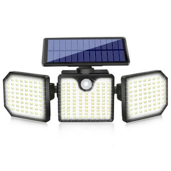 230LED Solar Outdoor Wall Light with Motion Sensor