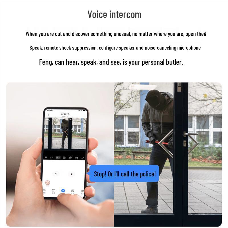 XIAO VV 3MP 360° Indoor Wi-Fi Security Camera (CN version)
