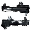 Black ABS Left Fog Light Frame (No Holes) for Tesla