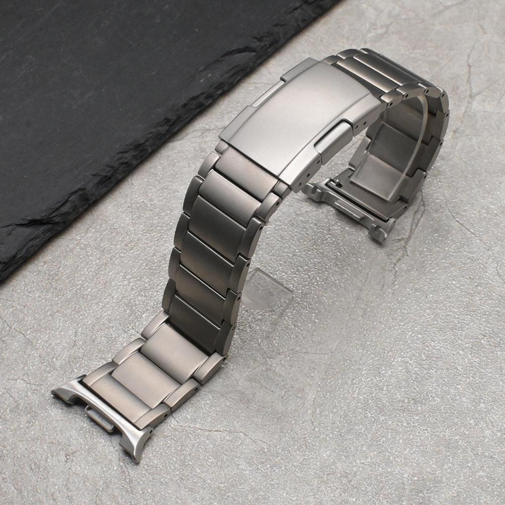 Titanium Strap for Samsung Galaxy Watch 8 40mm 44mm 8 Classic 46mm Luxury Bracelet for Galaxy Watch 7 6 5 4 FE 4/6 Classic 5 Pro
