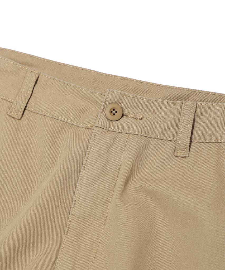 SOUNDSLIFE Wide Cargo Pants (Cotton) Beige