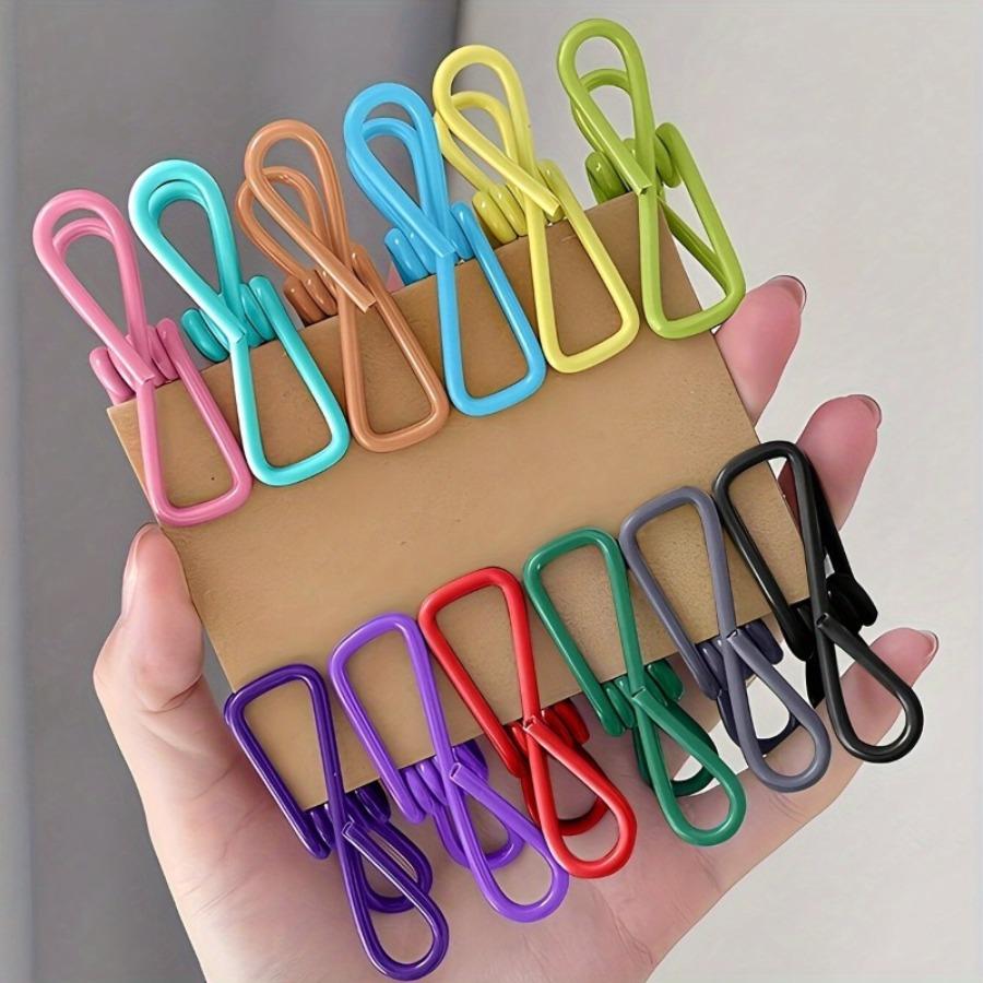 15 Portable Sealing Clips, Packaging Snack Bag Clips, Food Clips, Organizing Storage Clips, Multi-purpose Sealing Tool Clips
