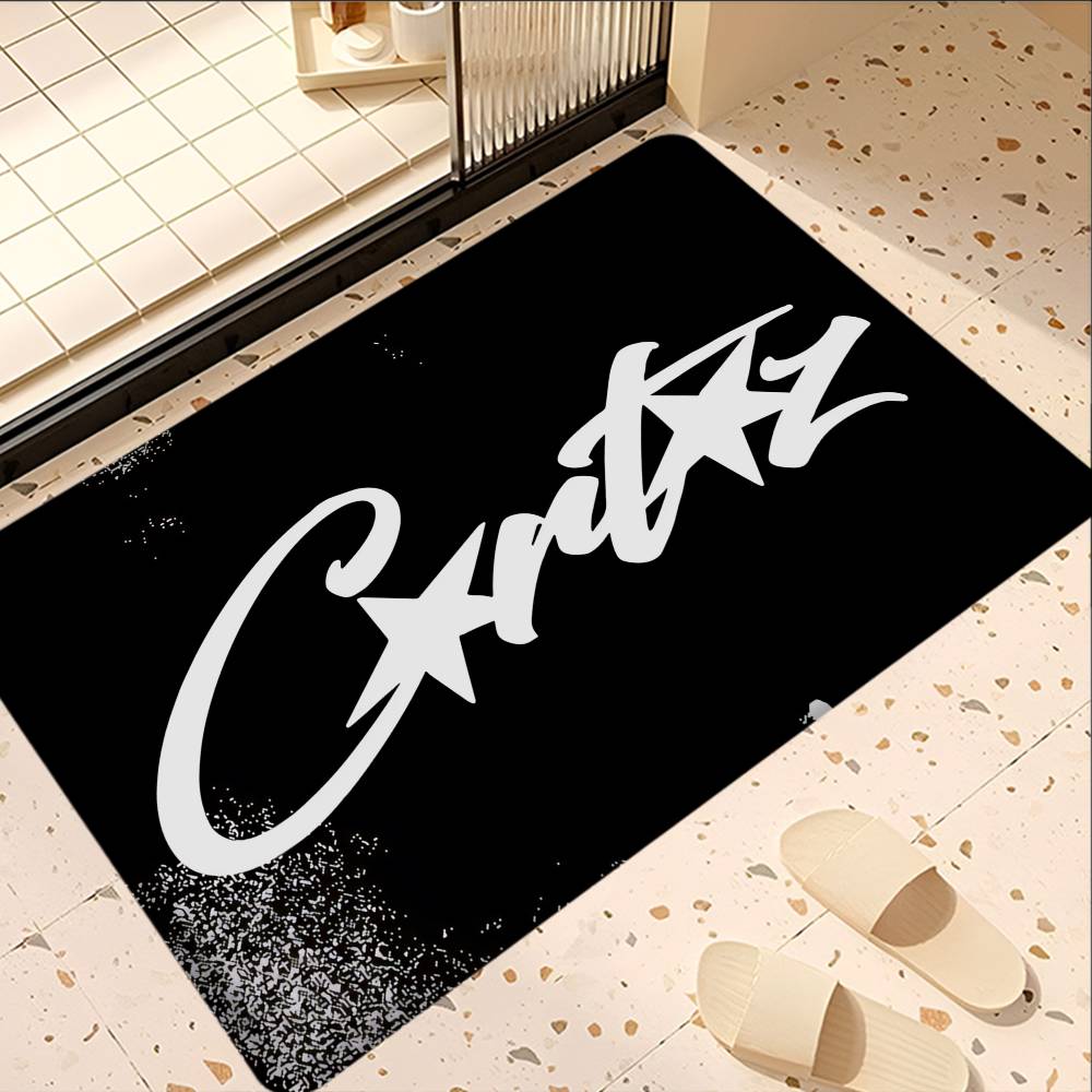 

Devil s Island English C-Corteiz Floor Mat Rectangle Anti-slip Home Soft Badmat Front Door Indoor Outdoor Mat Welcome Doormat 40x60cm
