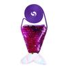 Ariel mesh cross-border mermaid girls' hot spring vacation beach sun-protection quick-dry swimsuit stylish three-piece set