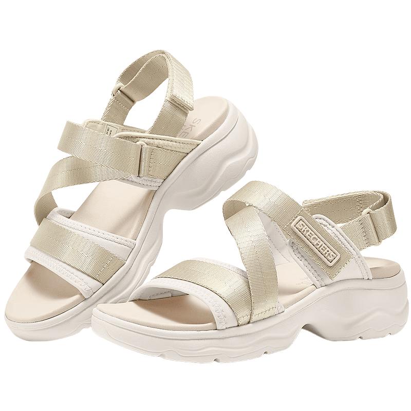 Skechers Women s Open Toe Platform Casual Sandals 163540 US 5