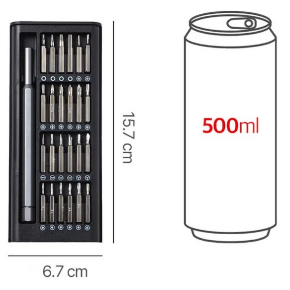 Σετ Κατσαβιδιών 24 σε 1 με Μαγνητική Θήκη