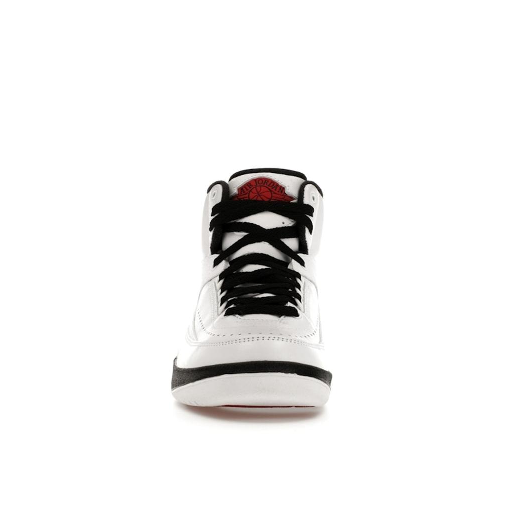 Air Jordan 2 Retro GS Chicago 2022 Kids Sneakers White Black Varsity-Red DX2591-106