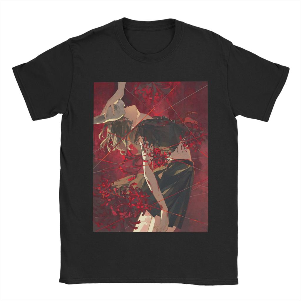 Funny Game Silent Hill F Anime Tshirts Unisex O-neck Short Sleeve Top Tee  Cotton Summer Clothing