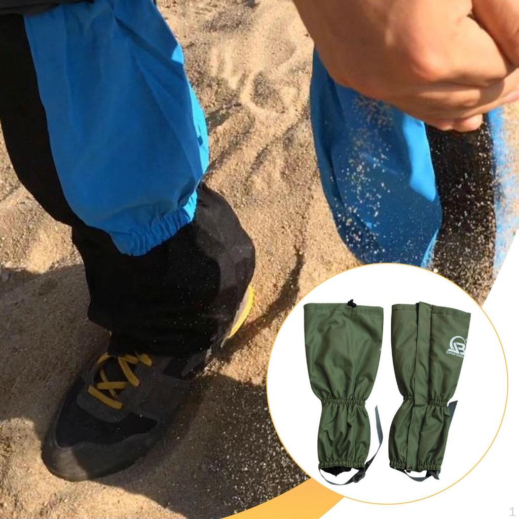 Snow Leg Gaiters Men Women Protective for Outdoor Adventures Hiking Climbing