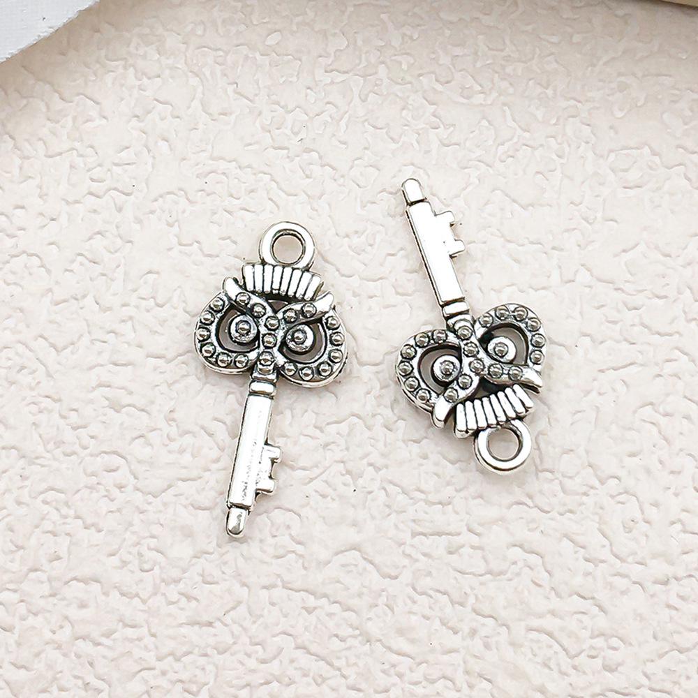 Náramek a přívěsek s tibetským stříbrným zvířecím přívěskem: Vážka, Krab, Želva, Jelen, Holub, Sova, Kráva