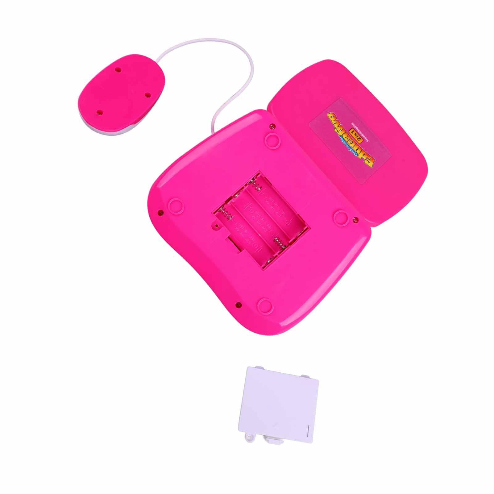 Детская обучающая машина Английский Испанский Музыка Функция Интерактивный Обучающий Ноутбук для Детей