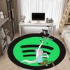 Tappeto Rotondo Ufficio Rick e Morty, Sotto Sedie da Ufficio Camera da Letto Soggiorno Decorazione Casa a0908156