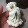 Boutique Ivory Fruit Antarctic Fairy Weng Sculpture Ornaments Home Accessories Birthday Gift for Elders Shouxinggong Crafts