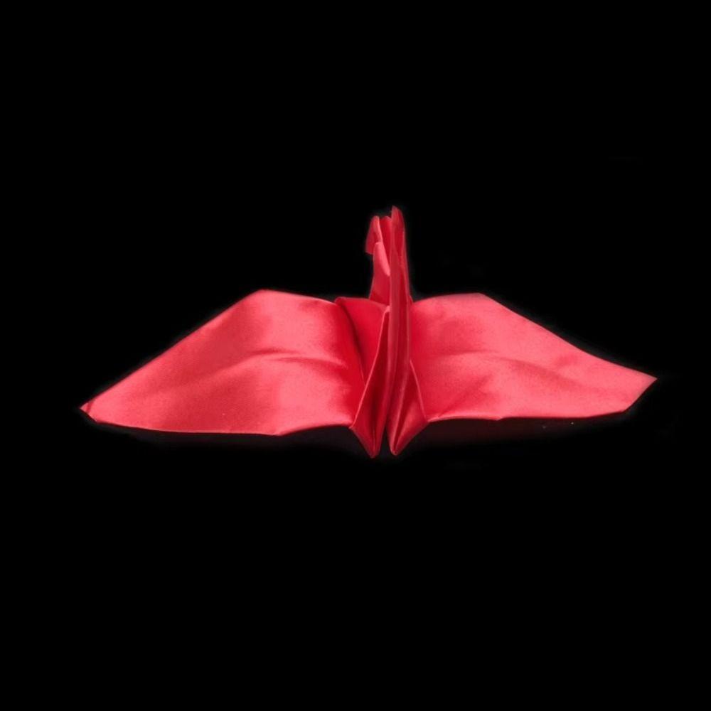 Close Up Magic Trick Paper Crane Gimmick Accessories Paper Crane Props Children Toy