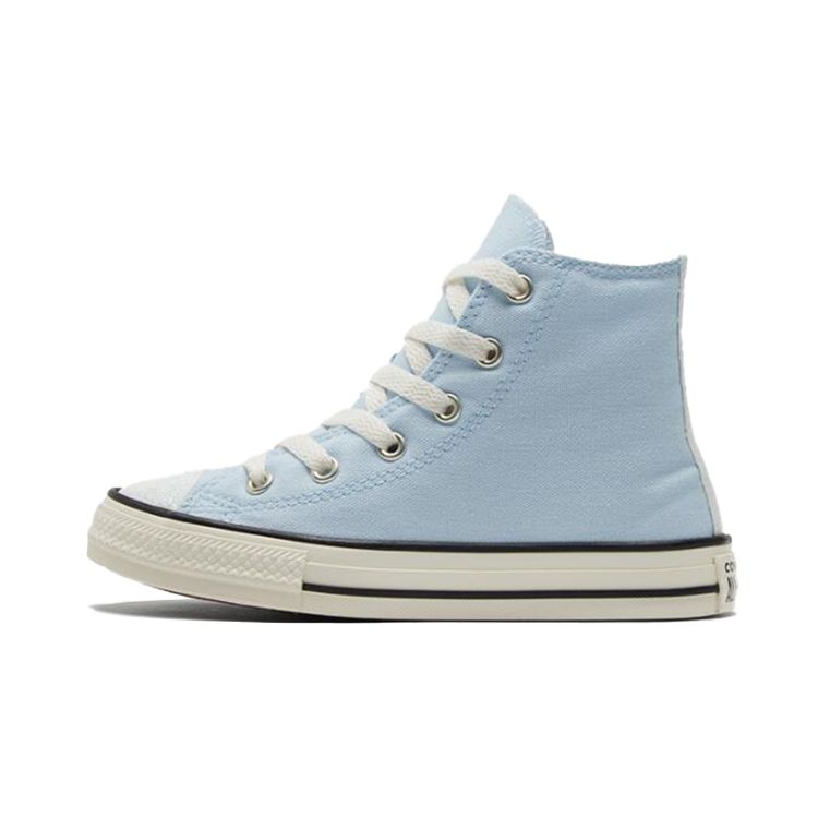 Converse Chuck Taylor All Star High Top Canvas Sneakers Kids Sneakers Sky-Blue 670696C