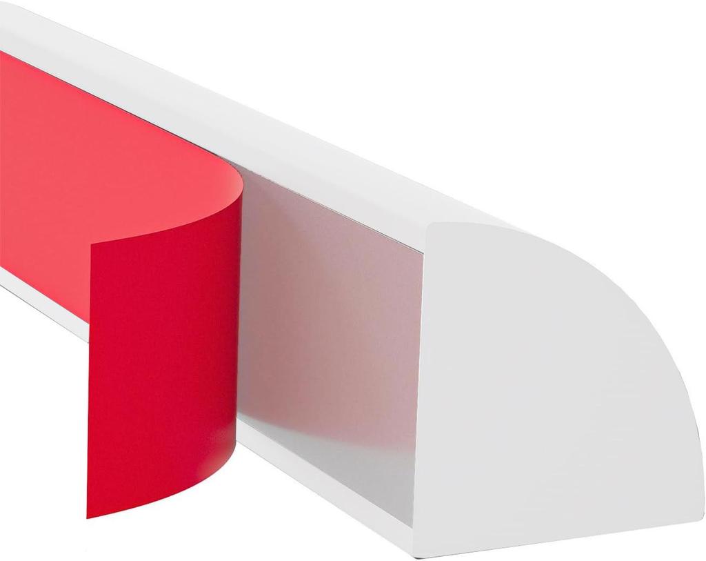 Waterproof Self-Adhesive Quarter-Round Corner Baffle for Showers, Kitchen Countertops & Sinks