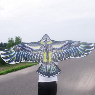 [JN] 1 Pièce Cerf-volant Répulsif pour Oiseaux Sports de Plein Air Amusants 1,2/1,55/1,6/1,65/1,8 Mètres Cerf-volant Aigle Facile à Faire Voler Pour Enfants Ou Adultes
