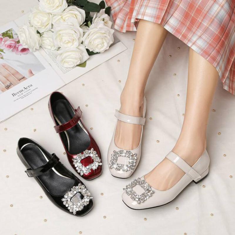 New girls' princess shoes non-slip soft-soled leather shoes medium and older children's shoes girls' student shoes wear children's single shoes in al