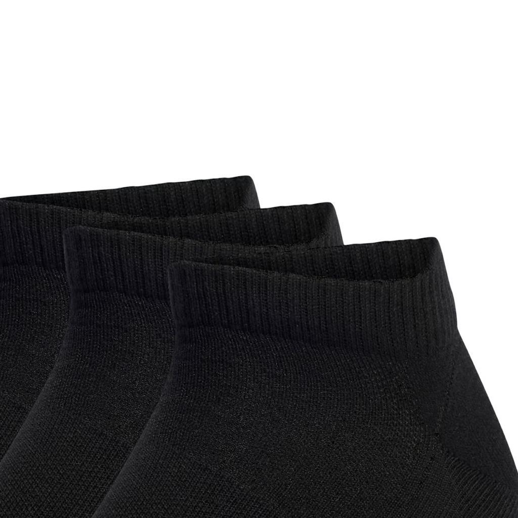 adidas Ankle Socks Unisex 3 Pack Black IC9529