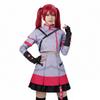 Anime Cosplay Costume Military Uniform Cosplay Costumes For Women Purple Red Full Set With Accessory Halloween Conventions