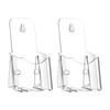 Acrylic Brochure Holder Clear Display Stand Magazines Table Countertop Desk or Wall Mount Organizer