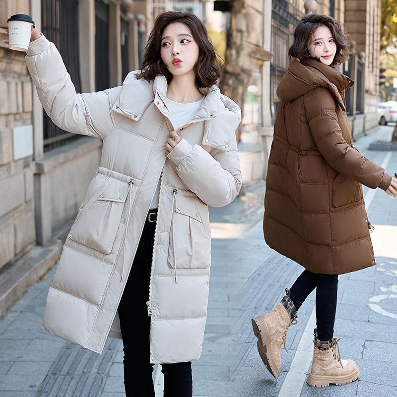 Cotton clothes women's winter hooded cotton-padded clothes fashionable foreign style thickened bread clothes jacket women