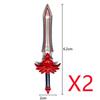MOC Military Medieval Building Blocks Accessories Soldier Figures Bicolor Weapons Crossbow Sword helmet Tomahawk Toy Gift X006
