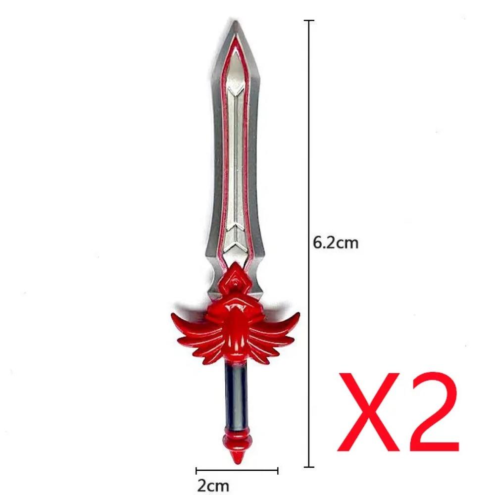 MOC Military Medieval Building Blocks Accessories Soldier Figures Bicolor Weapons Crossbow Sword helmet Tomahawk Toy Gift X006