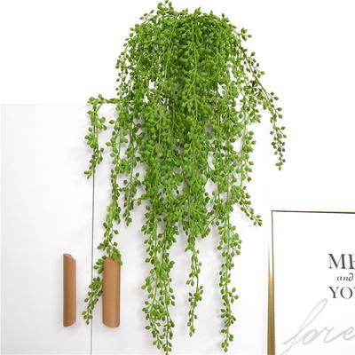 75cm Artificial Green Plant Hanging Fake Vine Succulent Outdoor Plant Decor