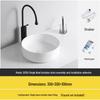 Tengxiang Ceramic Sink: White Floor-Standing Luxury Basin with Cabinet for Bathroom or Balcony
